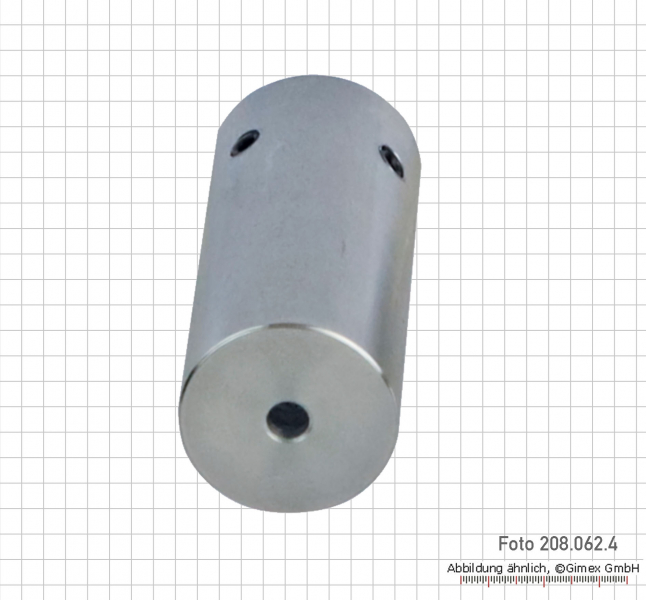 Depth measuring Base, round, D = 16 mm, L = 38 mm